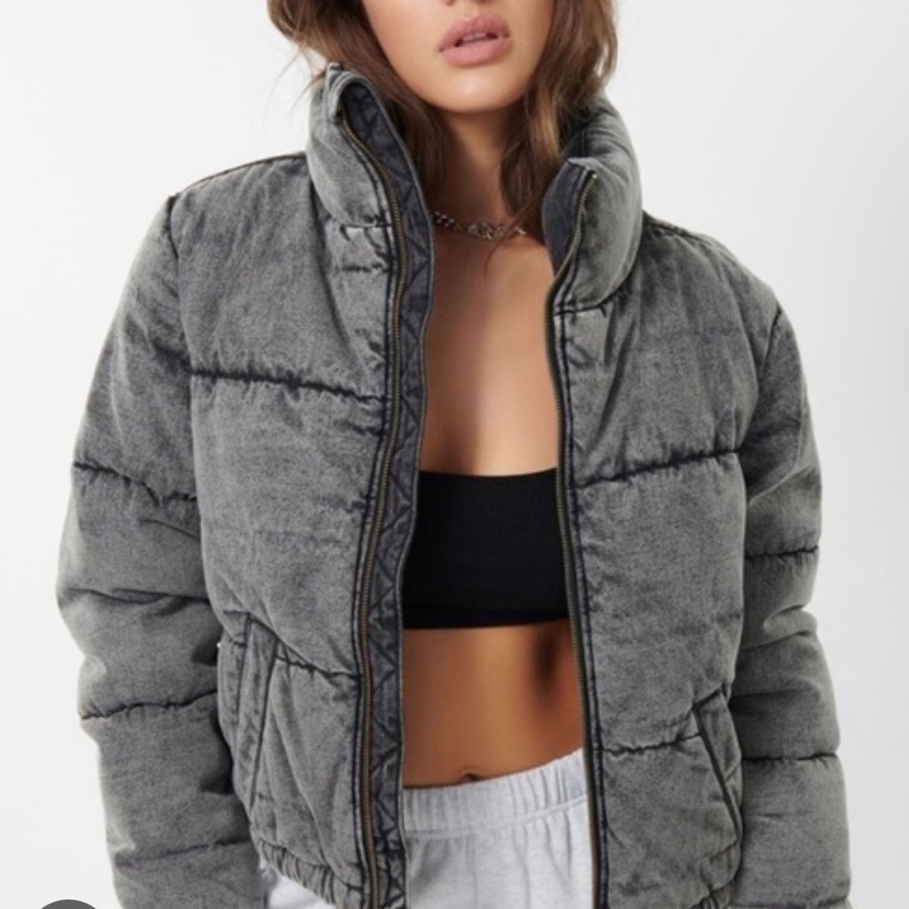 GARAGE Puffer Denim Jacket